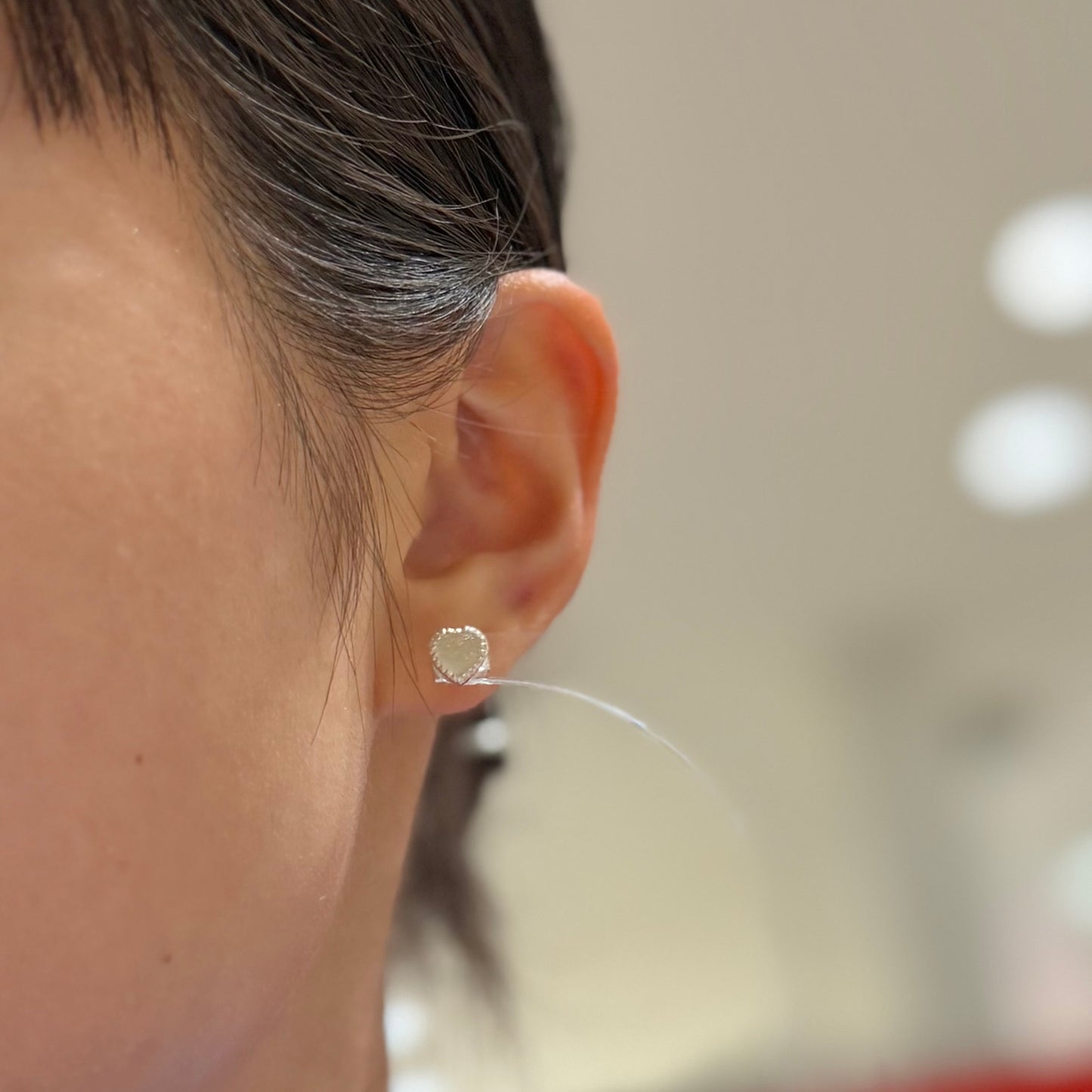 Heart design pierce 4