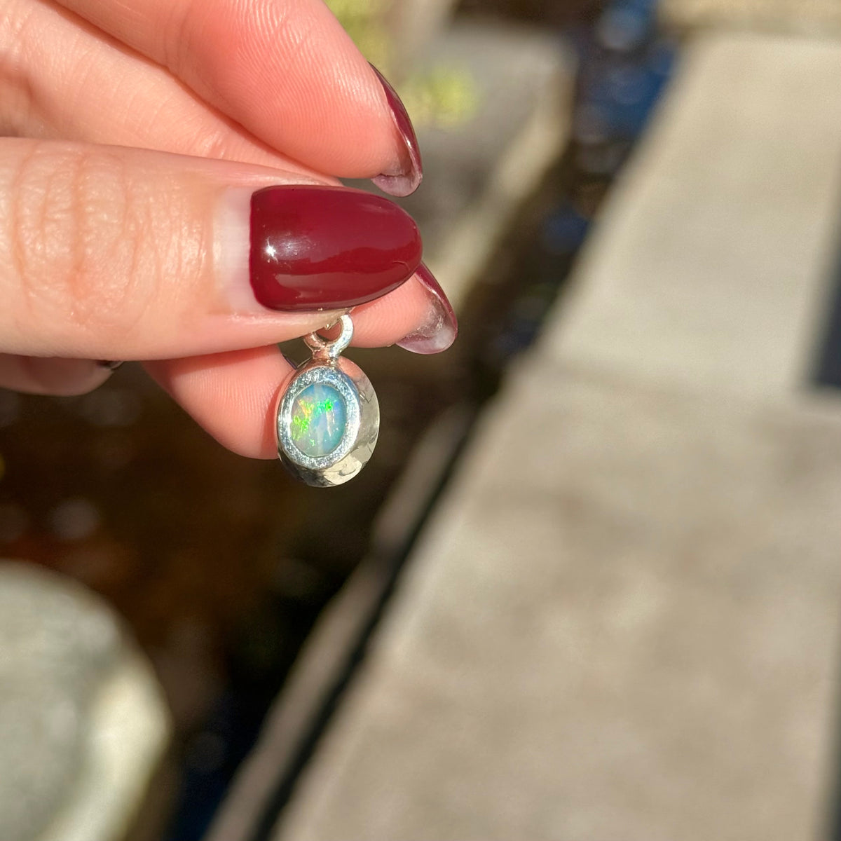 Opal charm 1