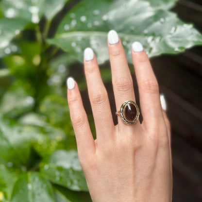 Silver925×Brass design ring 17