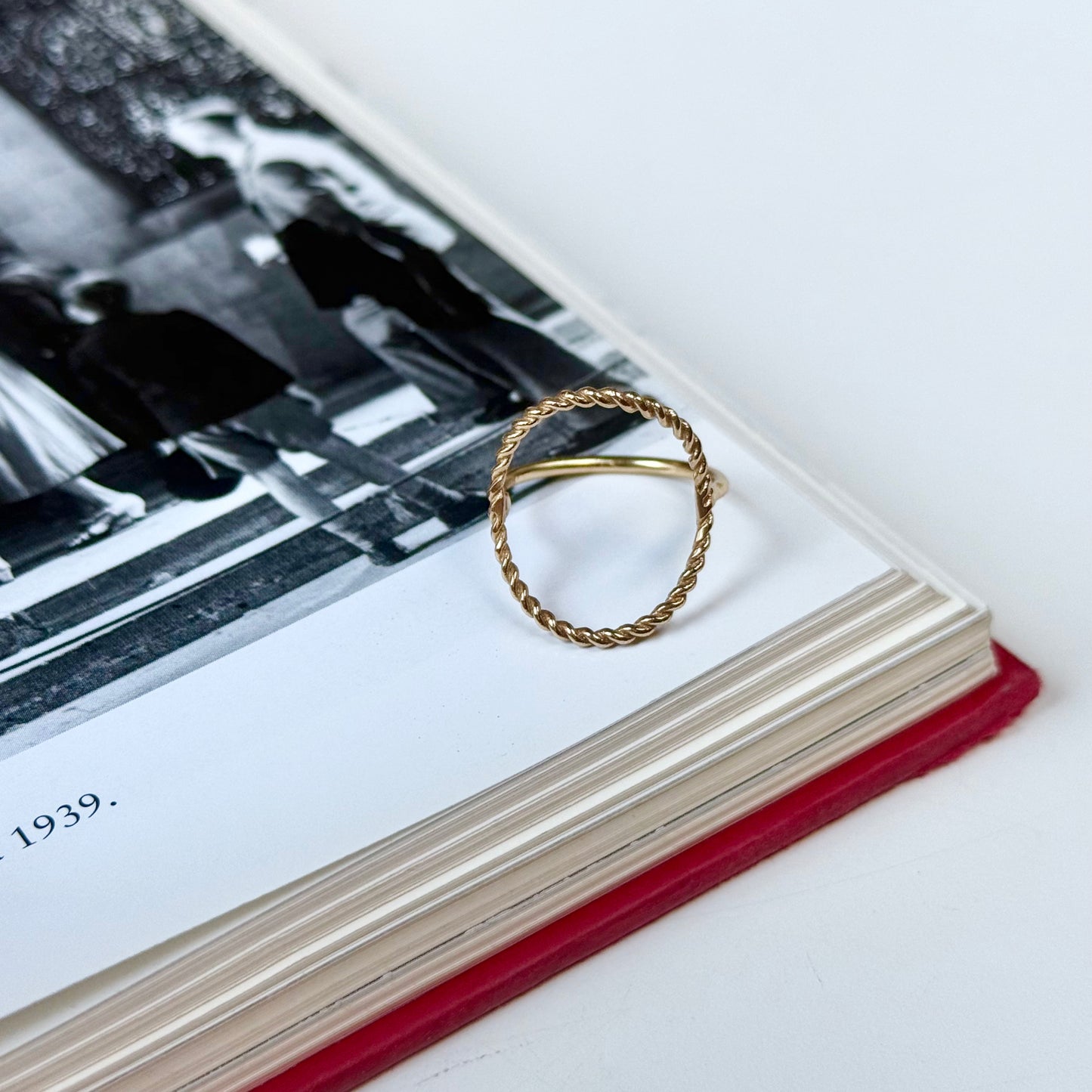 Brass plain ring 20