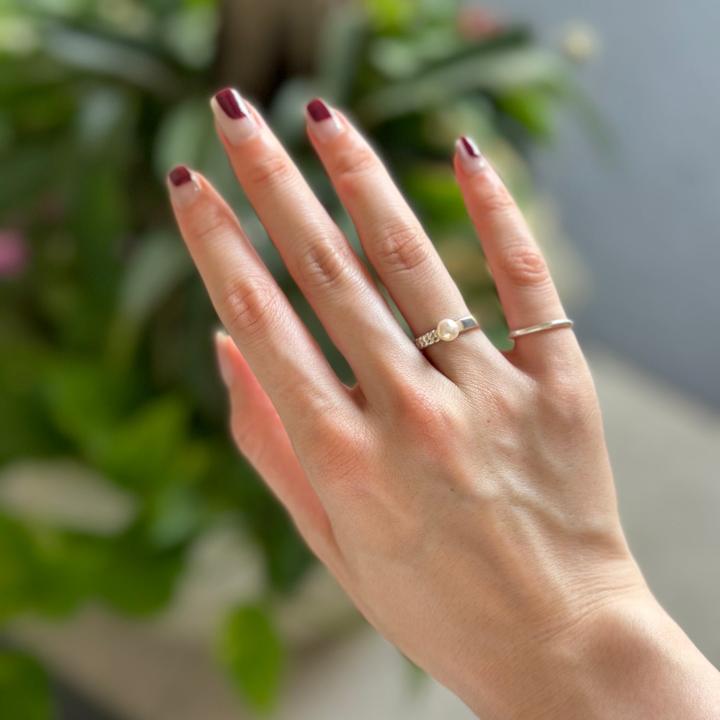Pearl design ring 13