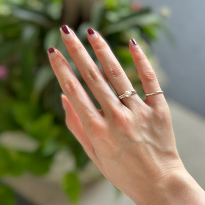 Pearl design ring 13