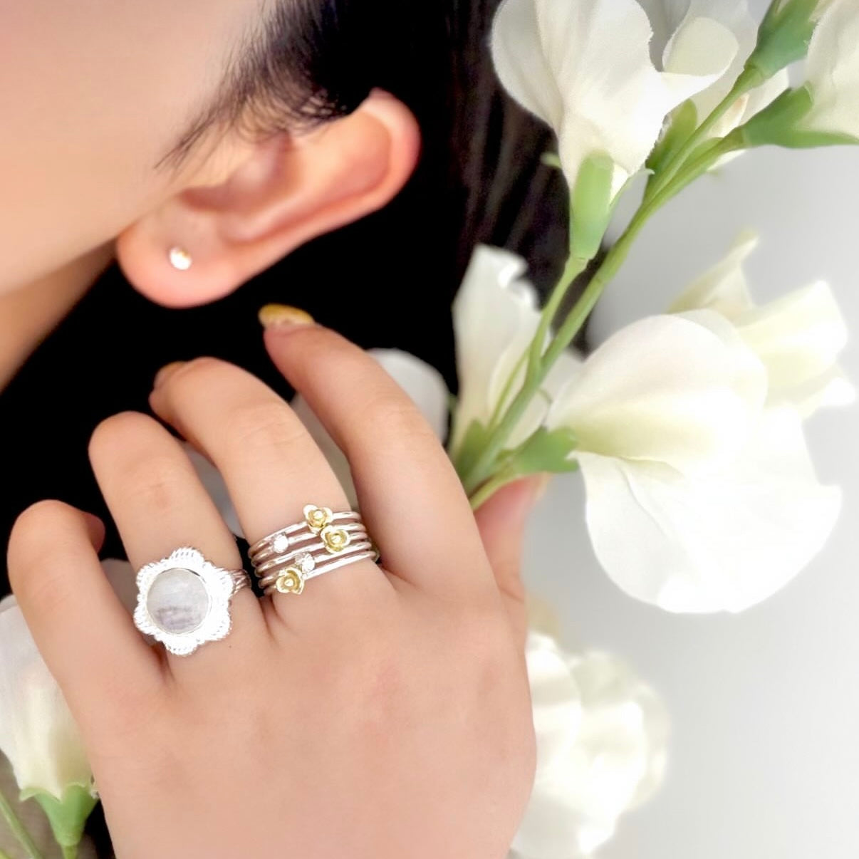 Flower pierce
