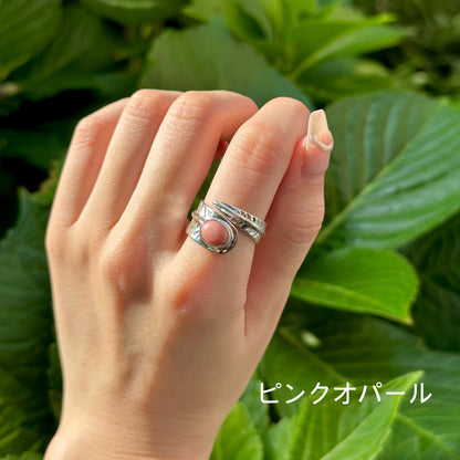 Silver925 feather design ring