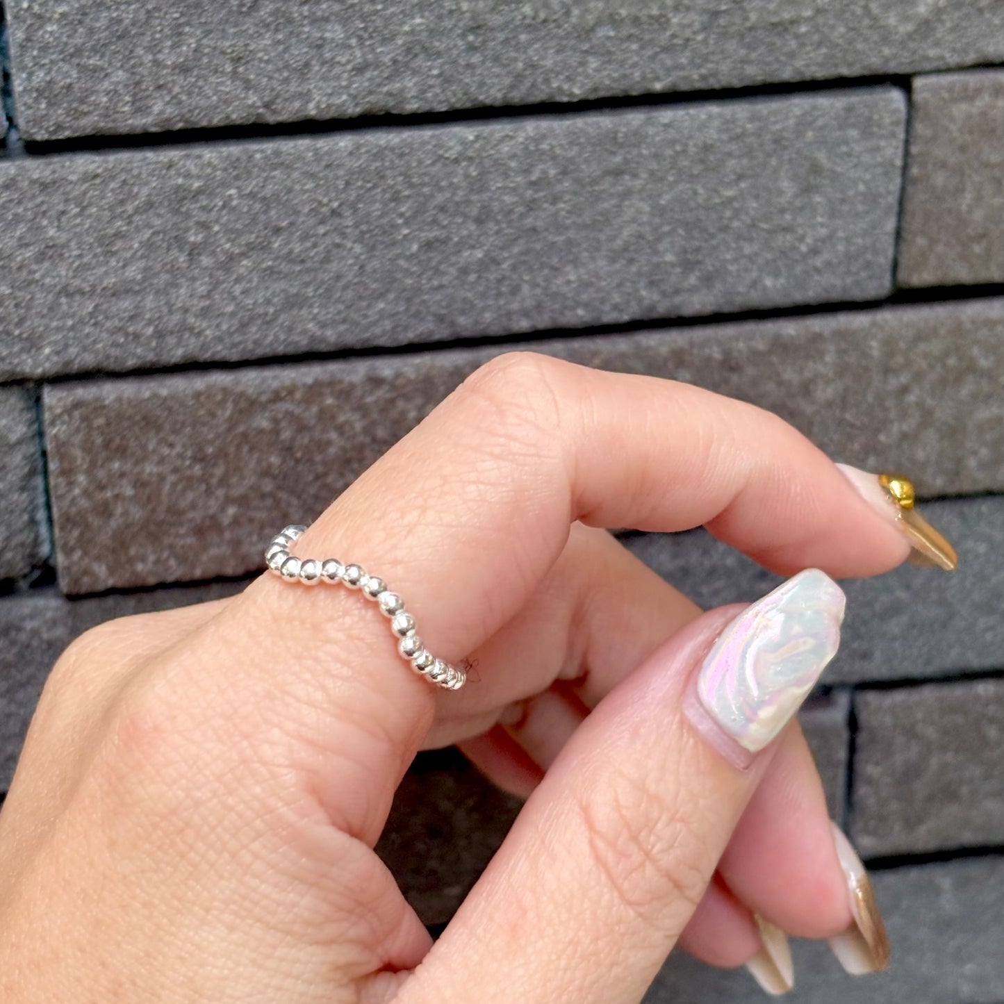 Silver925 plain ring 97