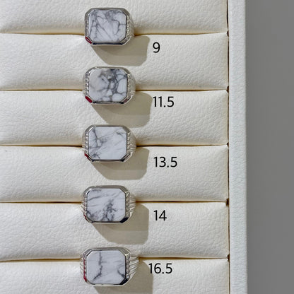 Square design ring 2