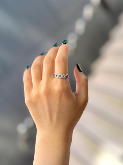 Heart design ring 5