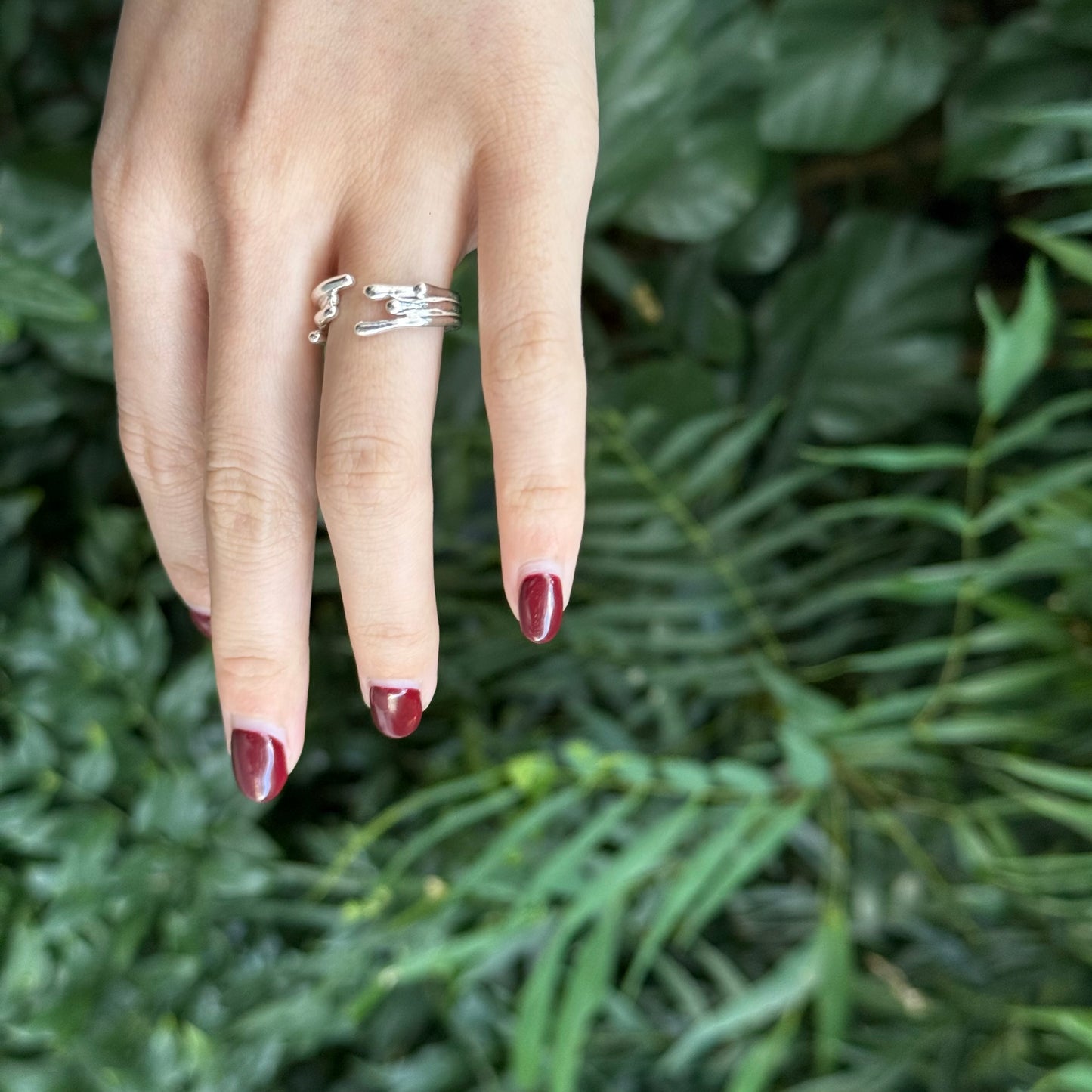 Silver925 plain ring 103