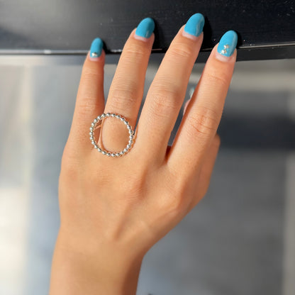Silver925 plain ring 41