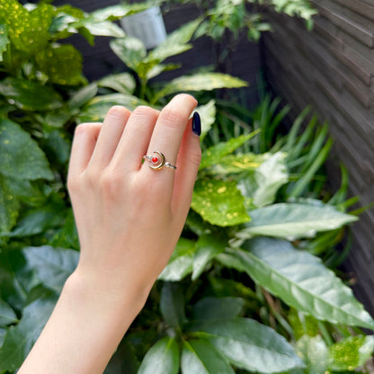 Moon design ring 5