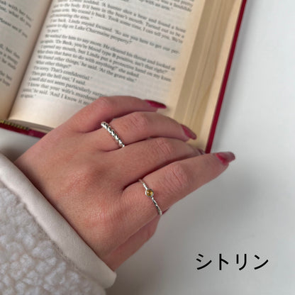 Silver925 petit ring 49