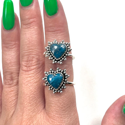 Heart ring 5