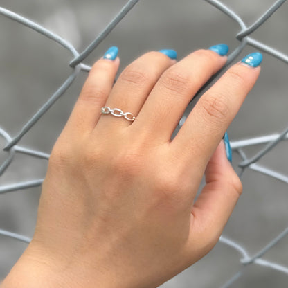 Silver925 plain ring 32