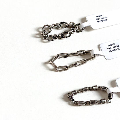 Silver925 chain ring 2