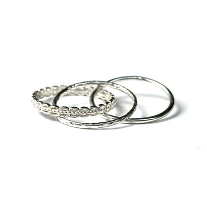 《新潟＆オンライン先行》Silver925 stacking ring 3