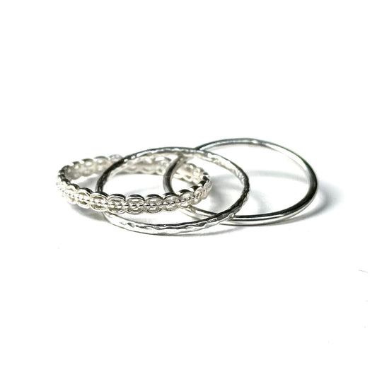 《新潟＆オンライン先行》Silver925 stacking ring 3