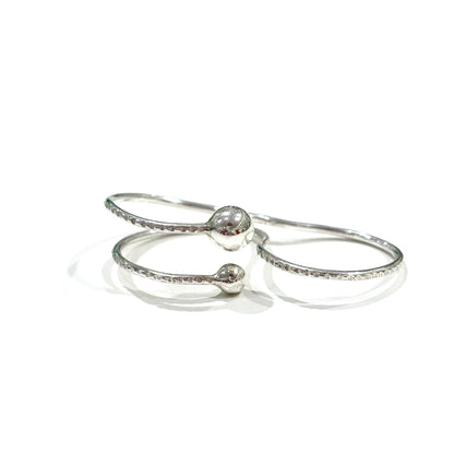 Silver925 2finger ring