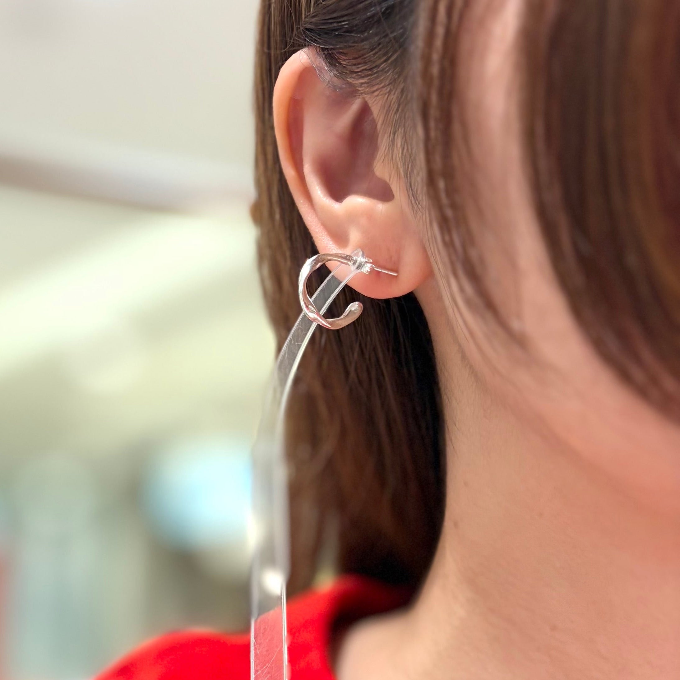 Silver925 hoop pierce 10 – Biju mam