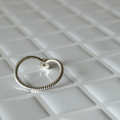 Silver925 V design ring 6