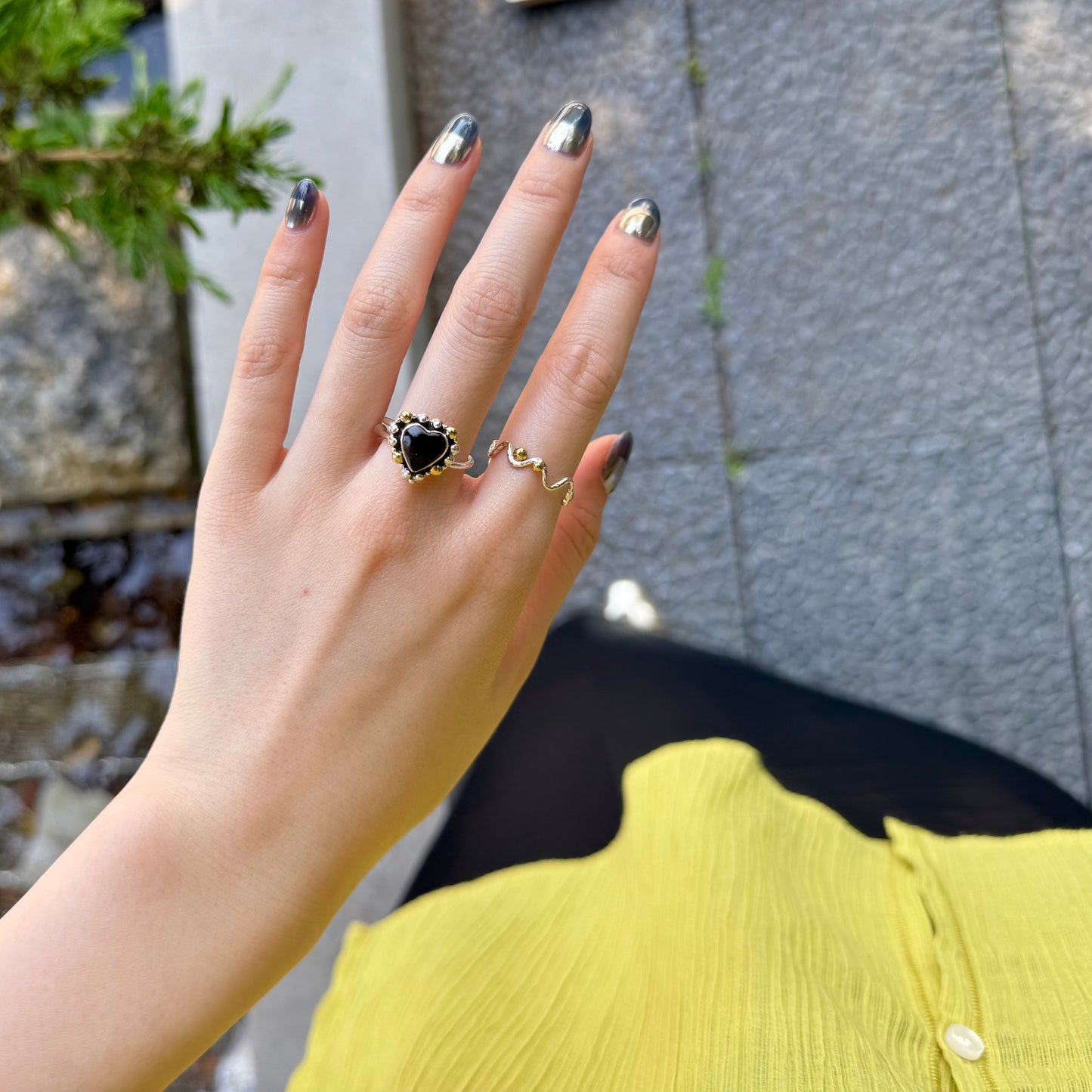 Heart ring 2