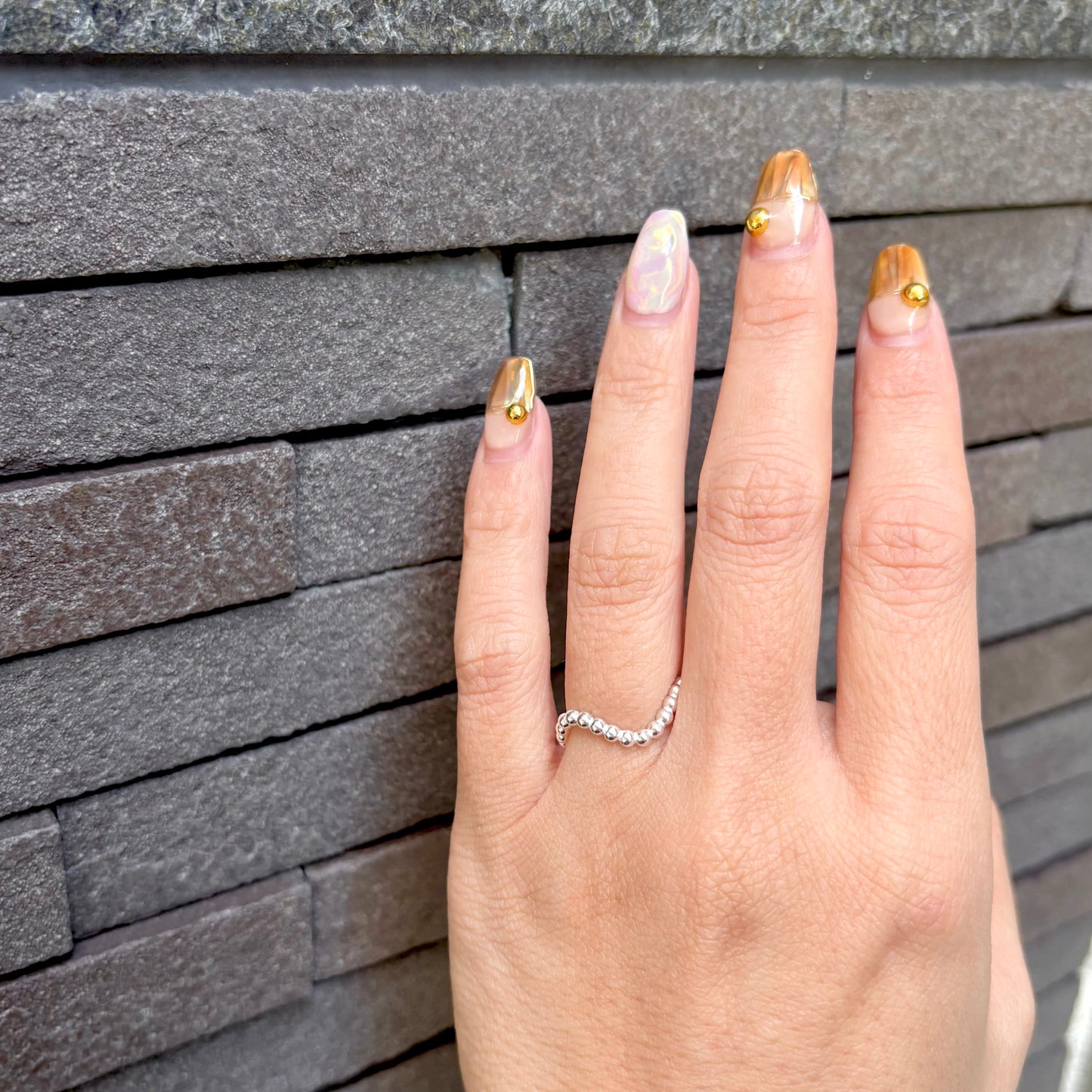 Silver925 plain ring 99