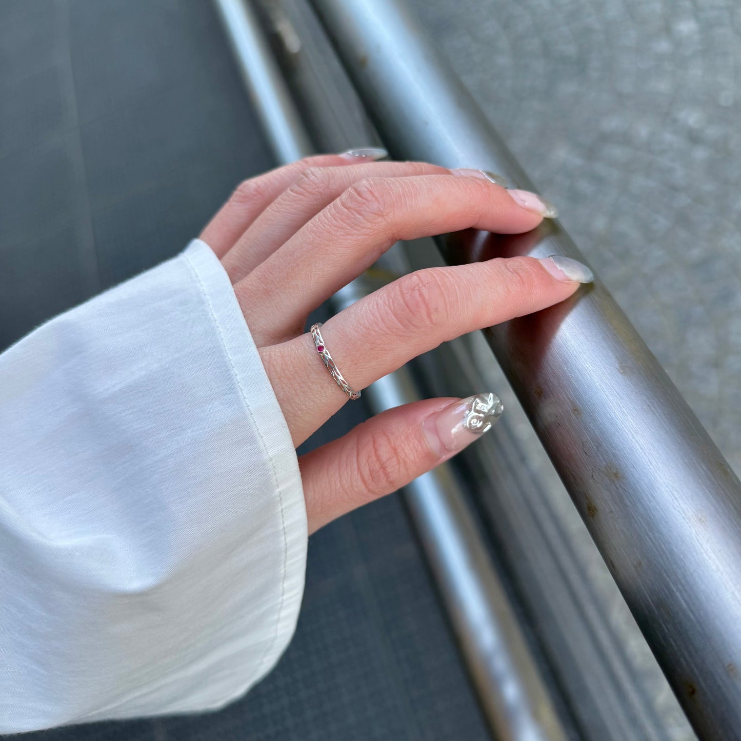 Silver925 design ring 10