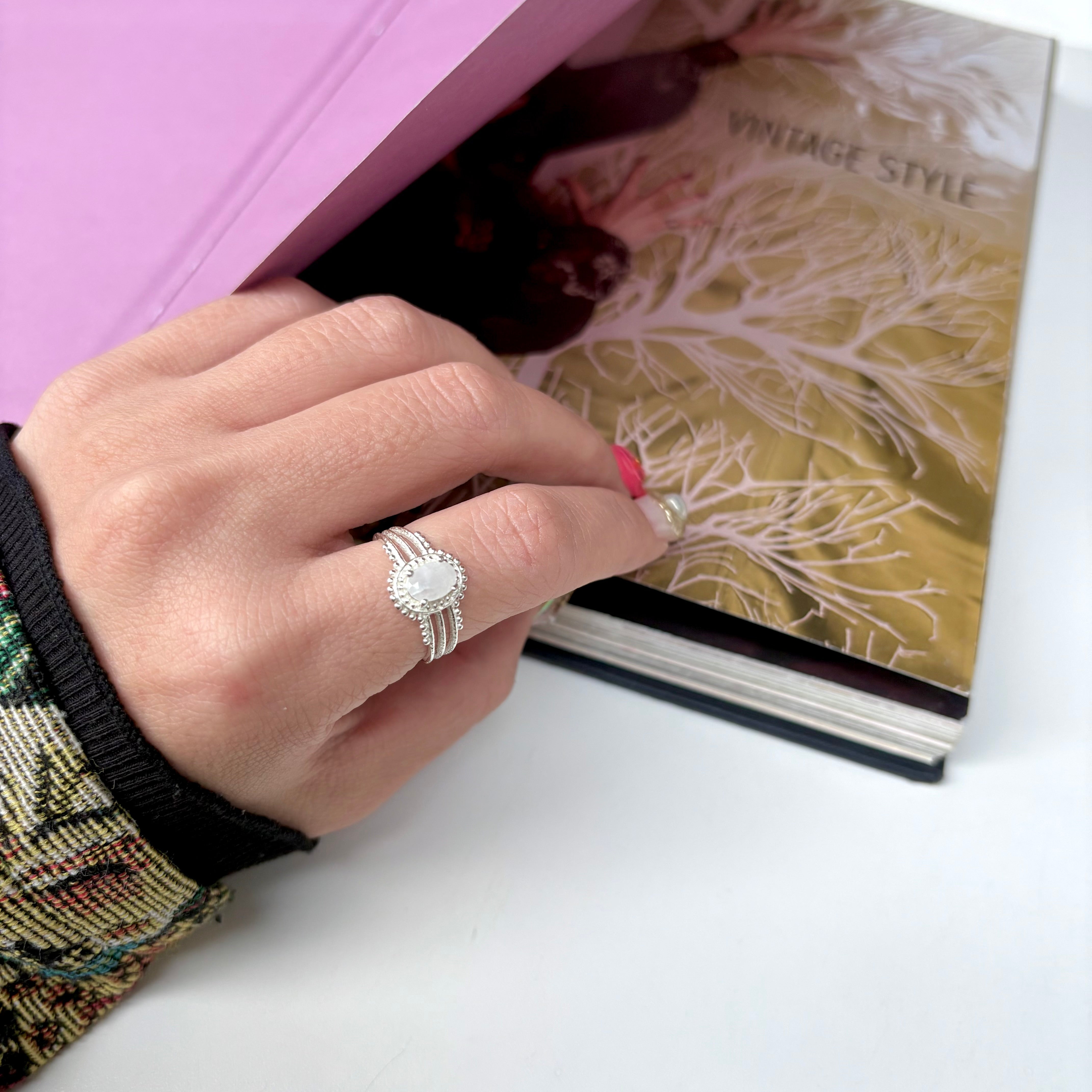 Silver925 design ring 5 – Biju mam