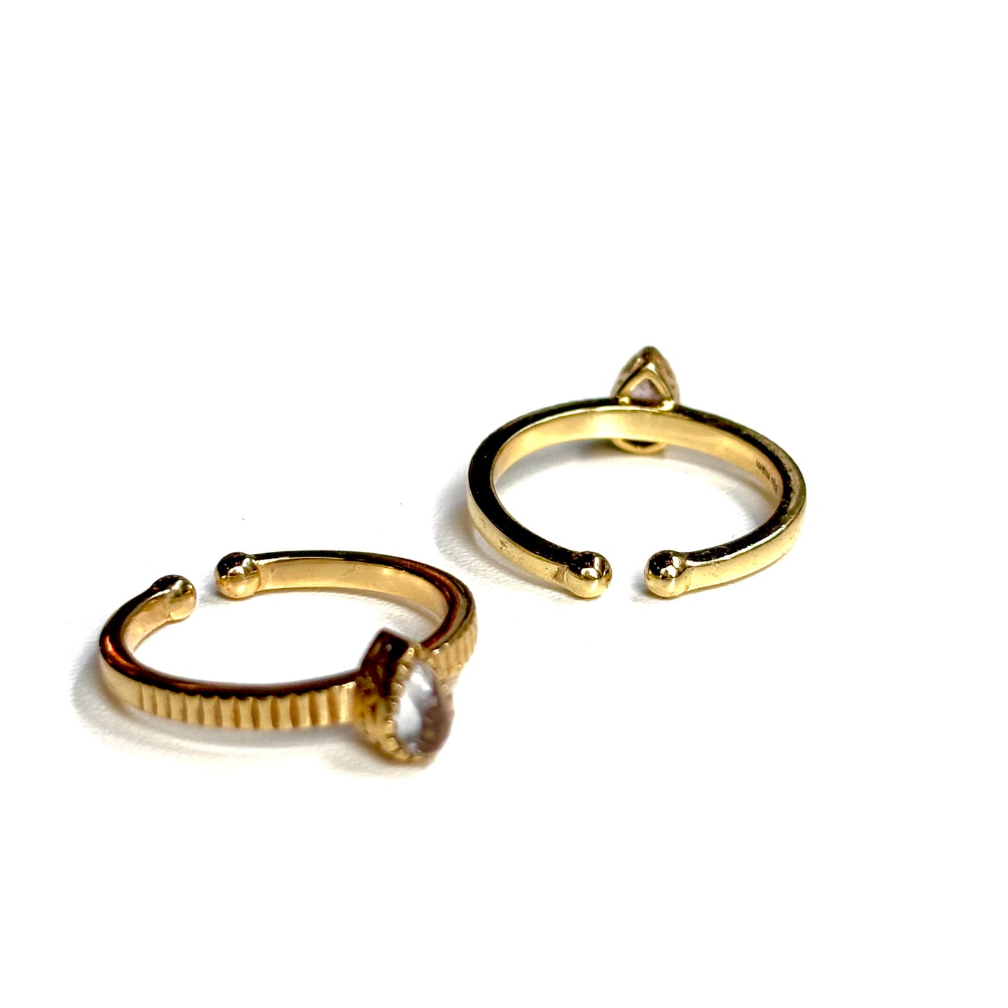 Brass petit ring 11