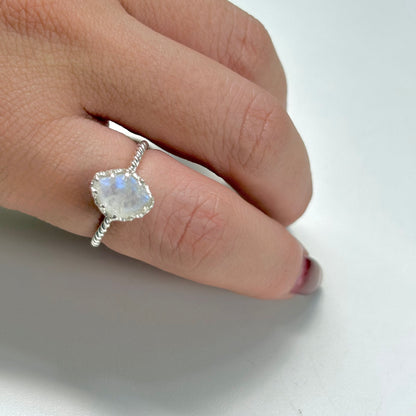 Roughcut ring 5