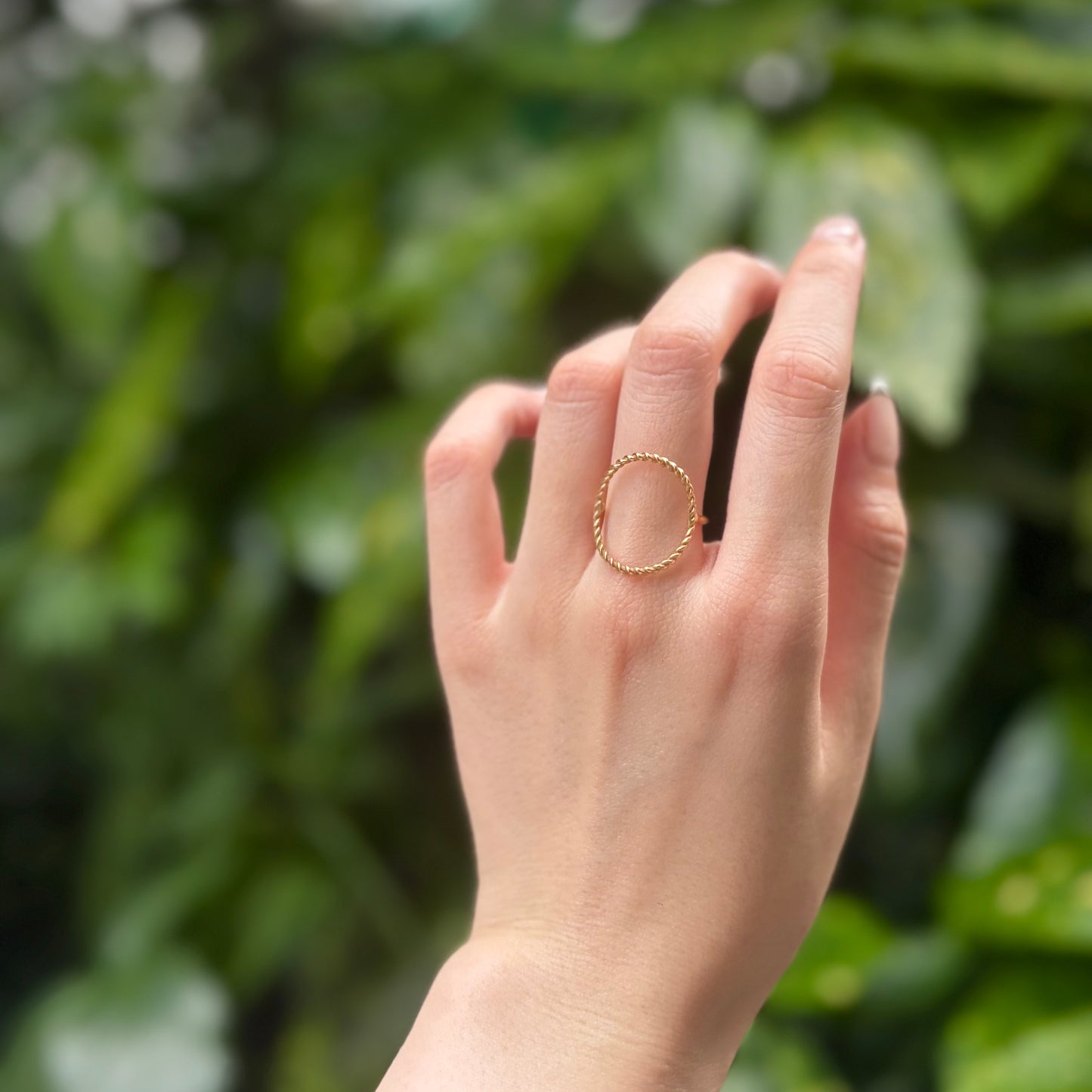 Brass plain ring 20