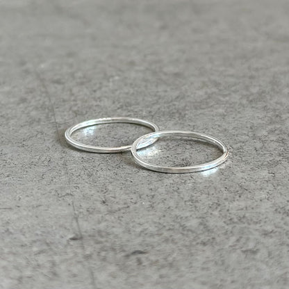 Silver925 plain ring 75