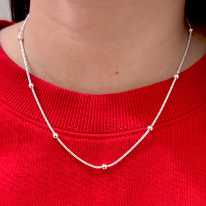 Silver925 chain necklace 51