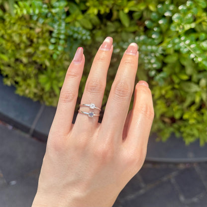 Silver925 1stone ring 9
