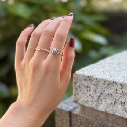 Silver925×Brass design ring 24