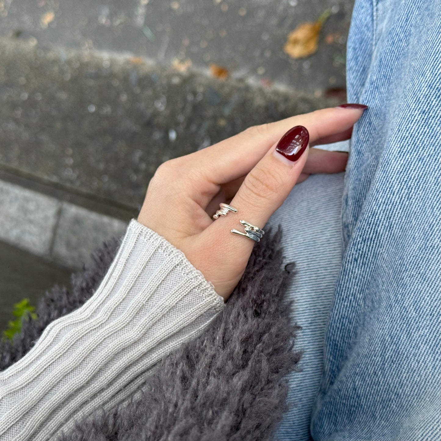 Silver925 plain ring 103