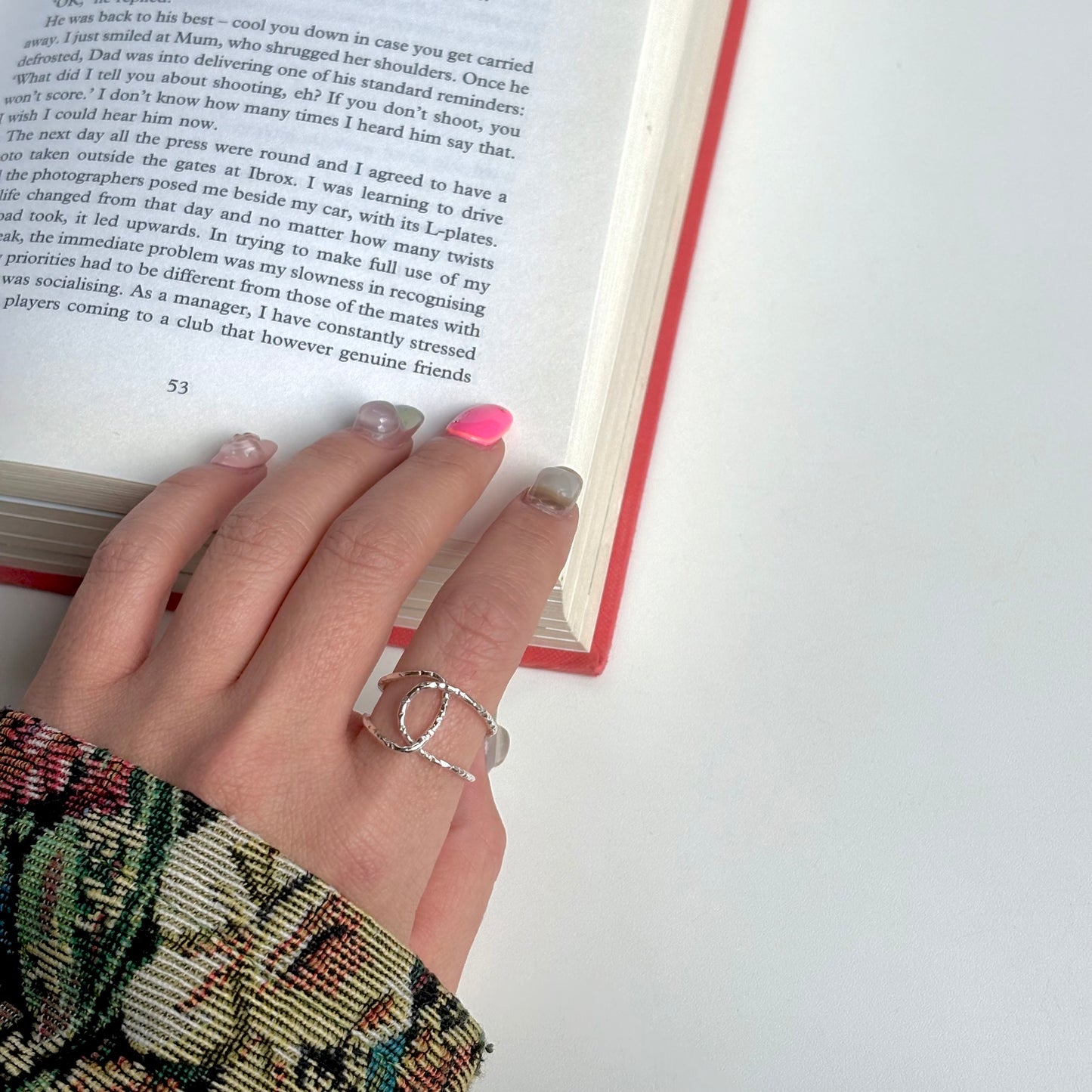 Silver925 plain ring 139