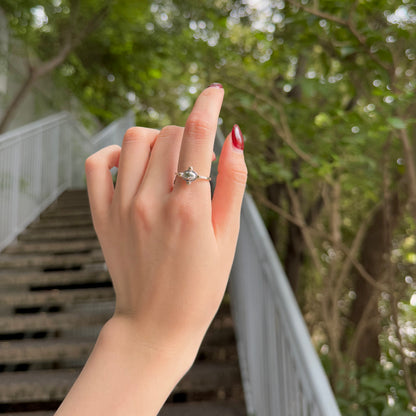 【Biju mam poco】Silver925×18k  plain ring