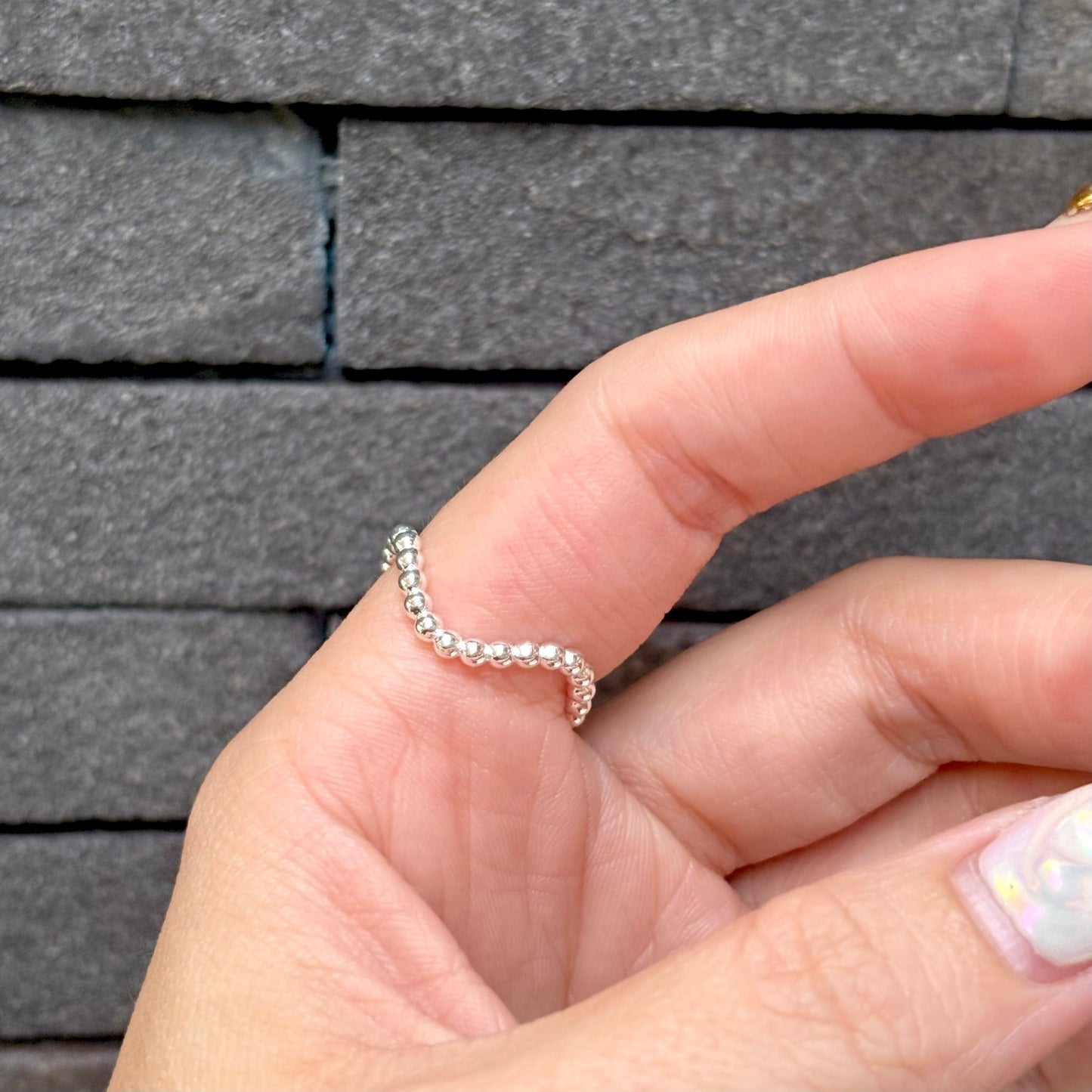 Silver925 plain ring 99