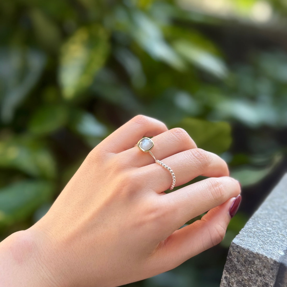 Silver925×Brass design ring 24