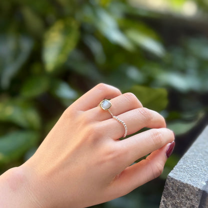 Silver925×Brass design ring 24