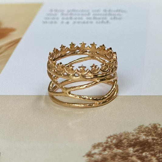 Brass plain ring 67