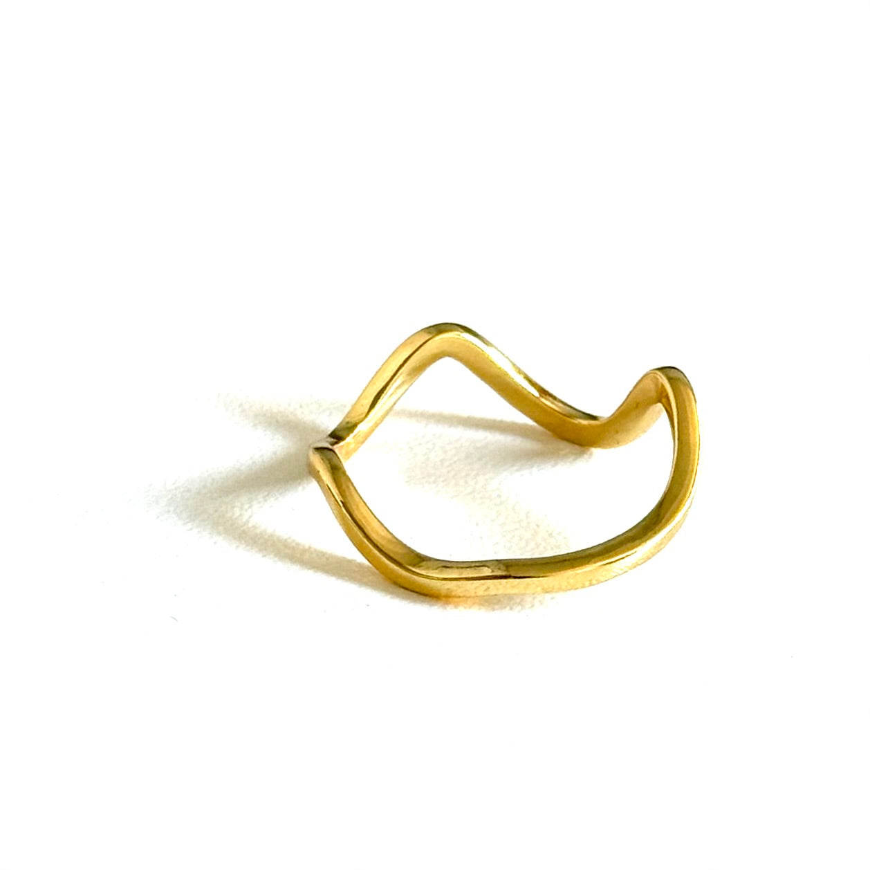 Brass plain ring 30
