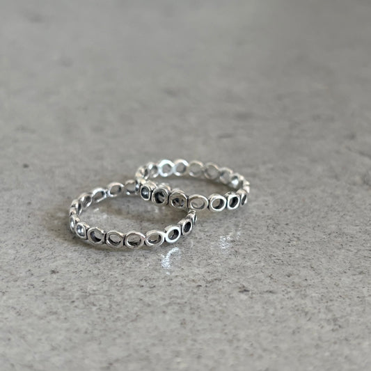 Silver925 plain ring 28