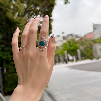 Moon design ring 9