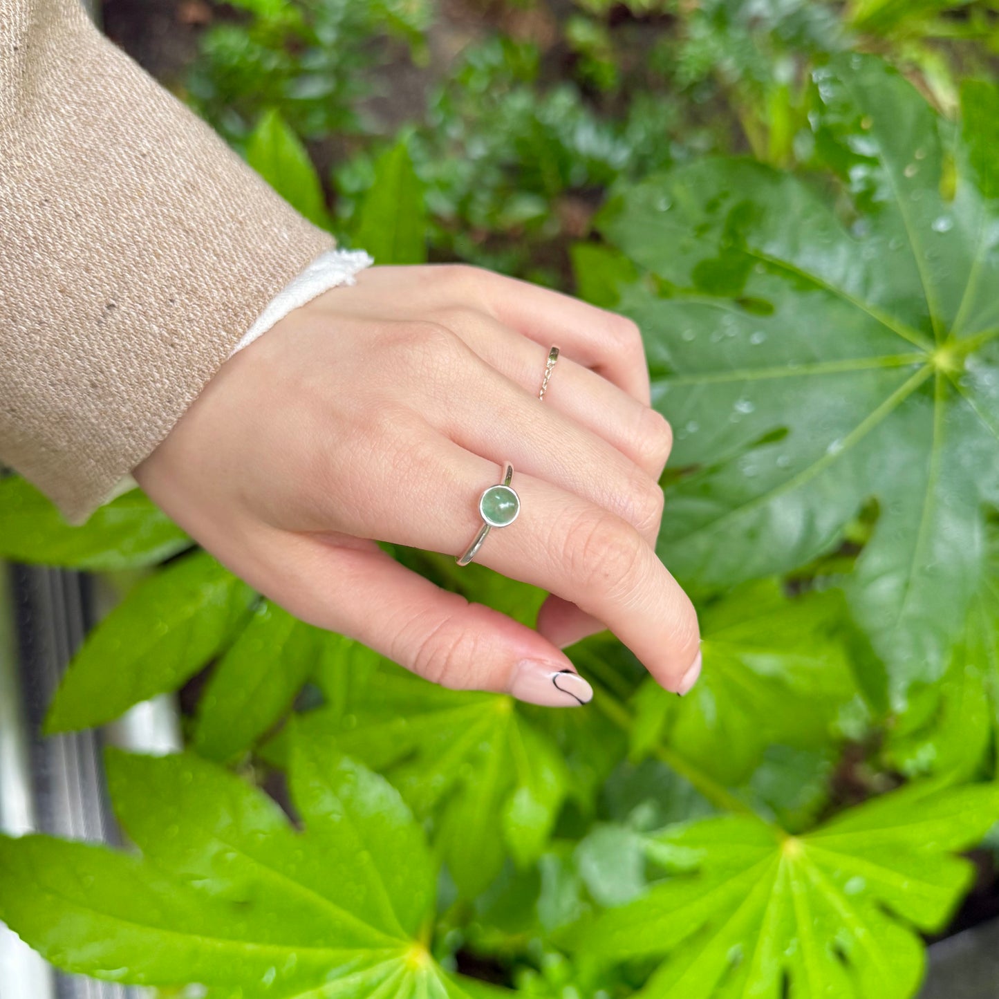 Silver925 1stone ring 6