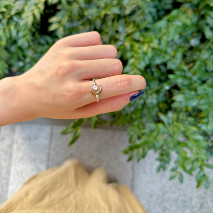 Moon design ring 5