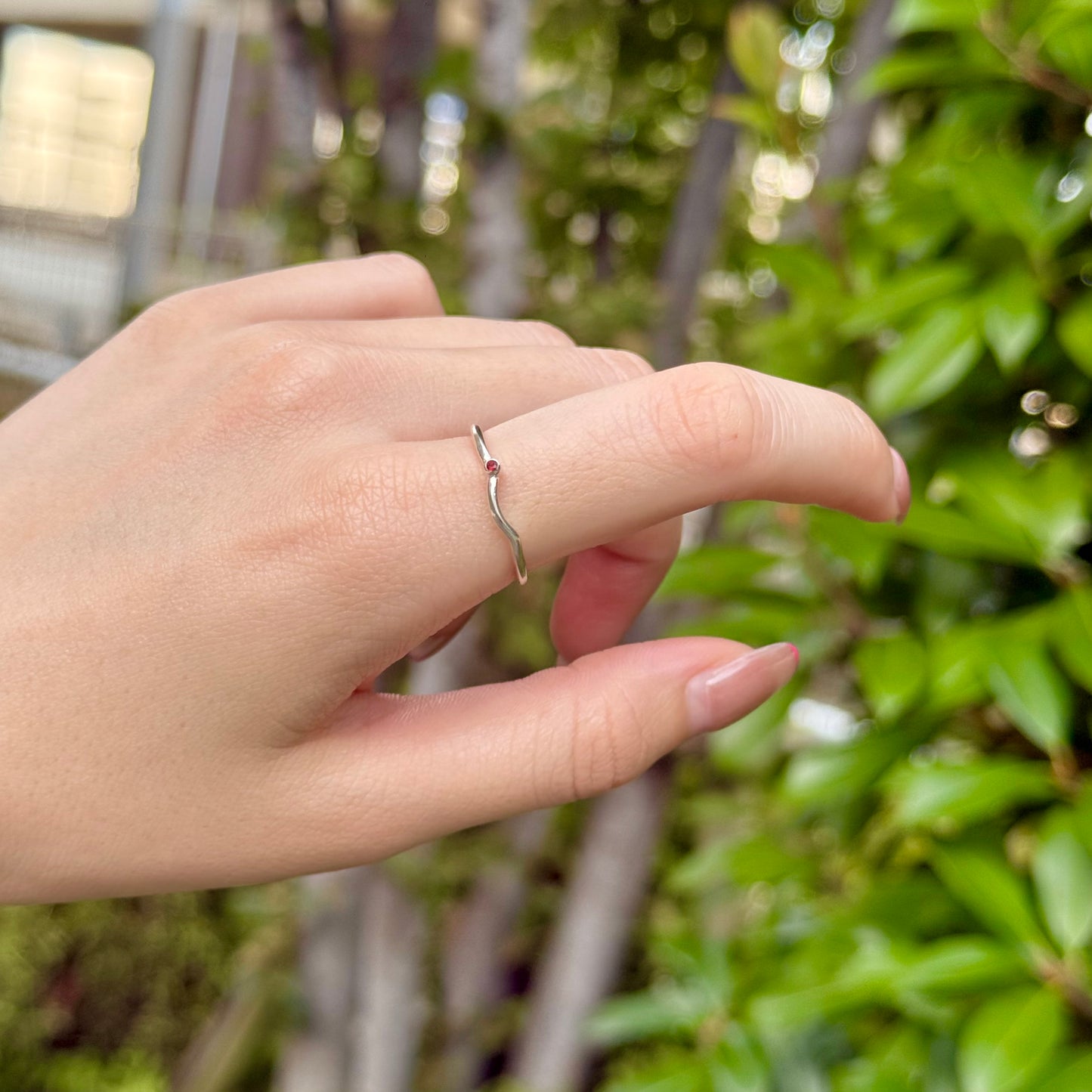 Silver925 wave ring 1