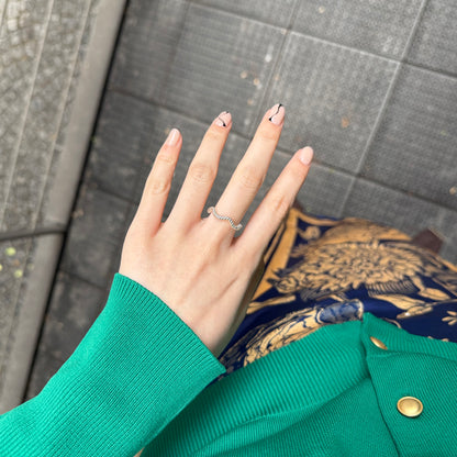Silver925 plain ring 3