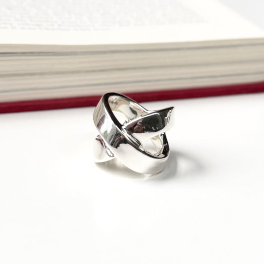 Silver925 plain ring 66