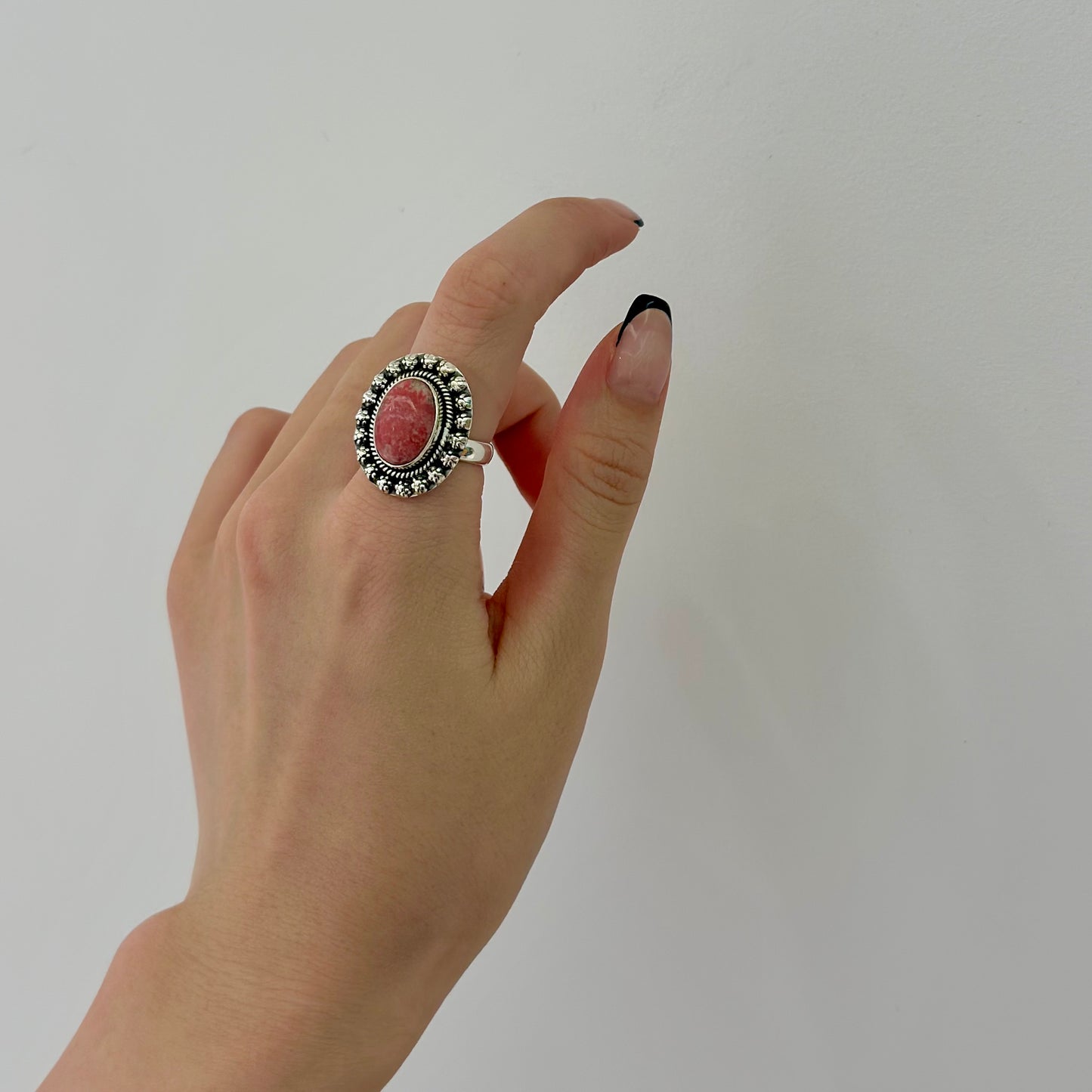 Flower design ring 14